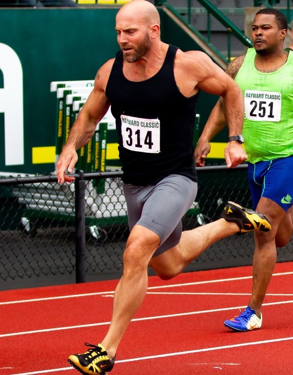 Jeremy Senn racing at the Hayward Classic